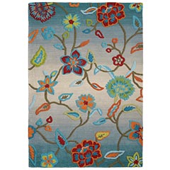 Nada Ombre Floral Rug from Pier 1
