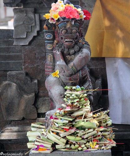Templo no Mercado de Ubud