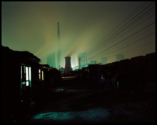 china plant 120 film night smog long exposure power pentax kodak beijing steam pollution 6x7 coal warming vii global ektar finalfantasy7 makoreactor omgwth 中国华能集团公司