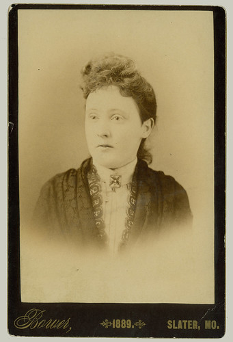 Cabinet Card Woman