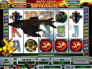 Outta Space Adventure free spins