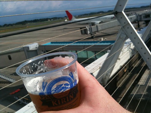 beer japan airport kagoshima deck viewing kyushu 九州 鹿児島 koj