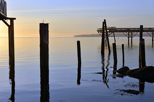 morning sea sunlight water sunrise pier nikon rocks jetty vancouverisland sidney goldenhour thegoldenhour sidneybc d700 ilobsterit