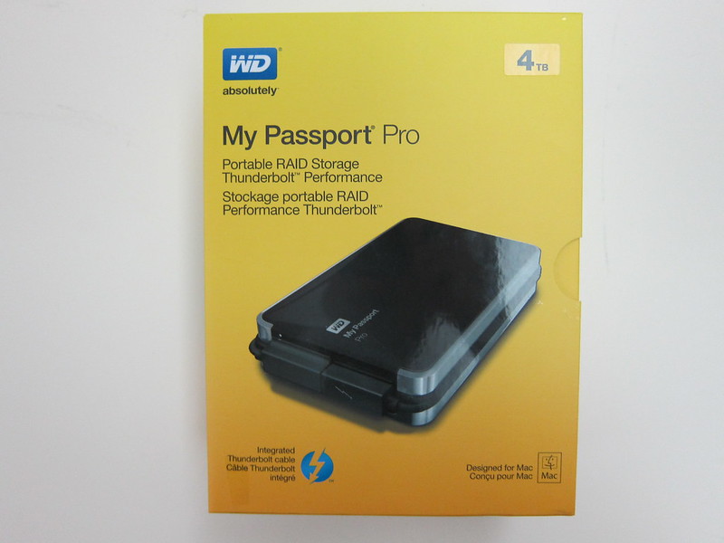 Western Digital My Passport Pro - Box Front