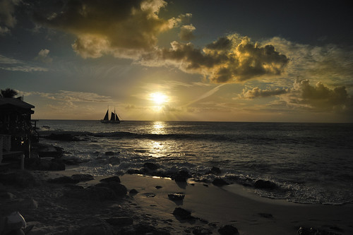 sunset sea sky cloud beach sand nikon yacht 24120vr saintmaarten d700