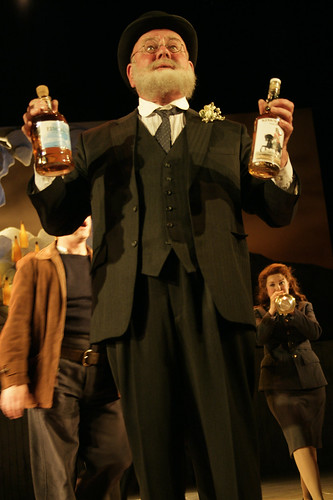 Martyn James and Shirley Darroch in Whisky Galore - A Musical at Pitlochry Festival Theatre in 2009