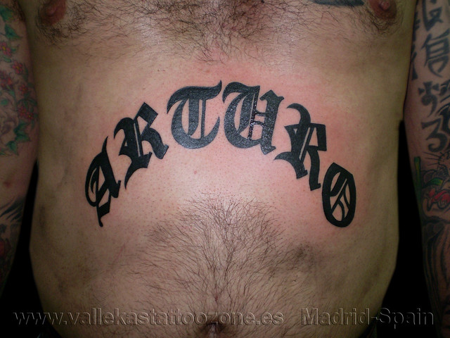 Tatuaje Nombre Letras goticas | Flickr - Photo Sharing!