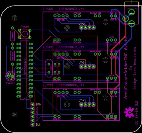 eagle electronics pcb schematic arduino cncmill cadsoft