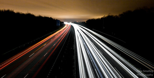 light red orange white black tree london yellow canon long exposure oliver motorway rear trails sigma headlights front line orbital 1020mm circular m25 smalley 400d oliver6894