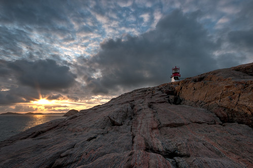 light sunset lighthouse norway clouds norge rocks lindesnes lindesnesfyr ginordicdec