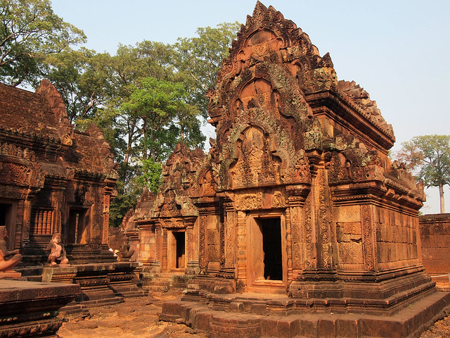 Banteay Srei temple in Angkor, Cambodia