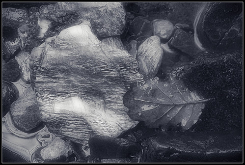 blackandwhite cold art nature composite manipulated scotland argyll places gb duotone acr slate toned sedimentary stacked inverary rockstone rawconversion enfuse rawtherapee darktable