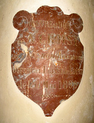 Liart (église) détail d'un pilier 1280a