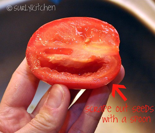 deseed tomato
