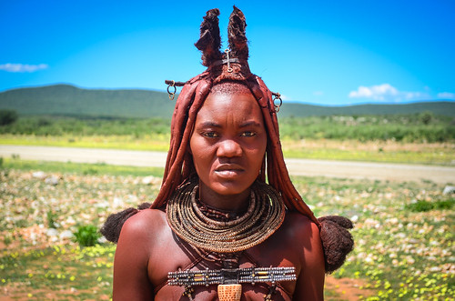 Himba woman in Kaokoland