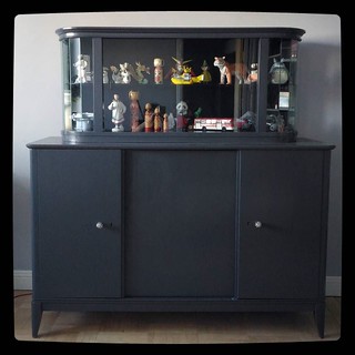 DIY furniture update, part 2 - old sideboard: result. #kuzzzmahomesweethome