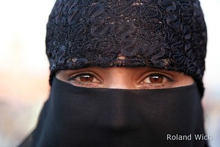 Marrakech - Veiled Woman