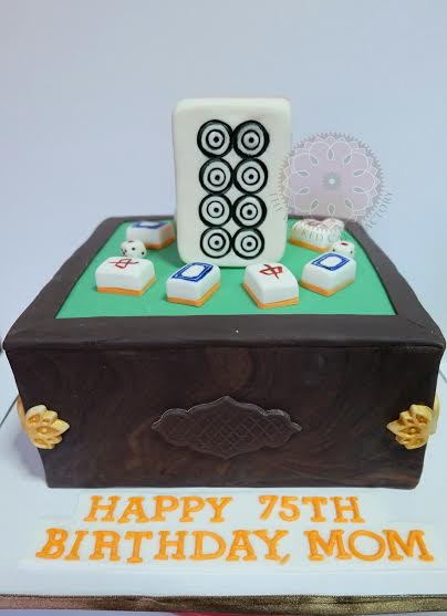 Mahjong Cake by Catherine Bondoc