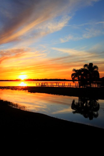 sunset lake florida alligatorlake osceolacounty