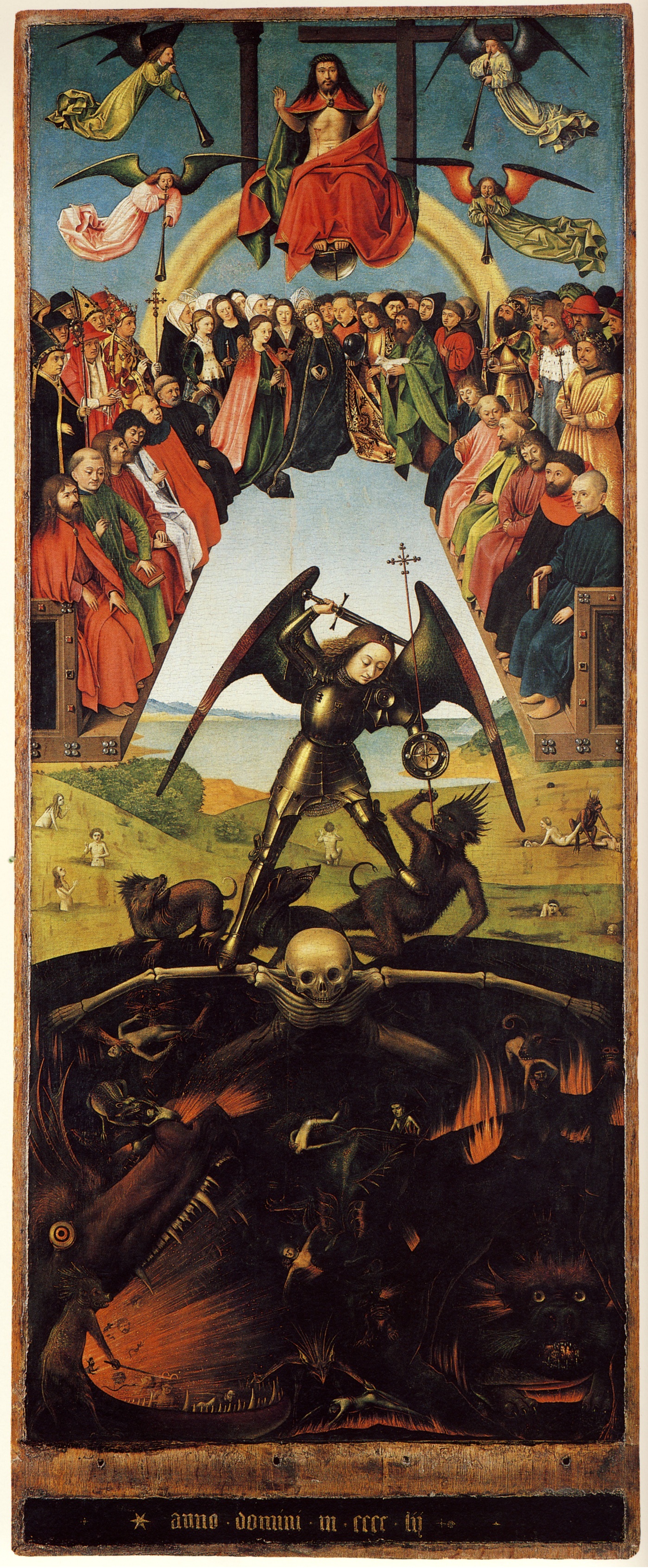 Petrus Christus.Last judgment.1452.[Berlin] by arthistory390, via ...