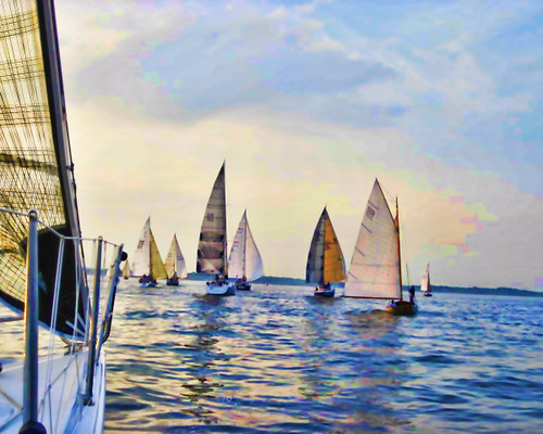 water sailing regatta yachts nautical