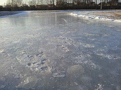9 februari 2012 schade aan het ijs
