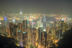 IMG_0010_12 從凌霄閣看香港夜景 HDR