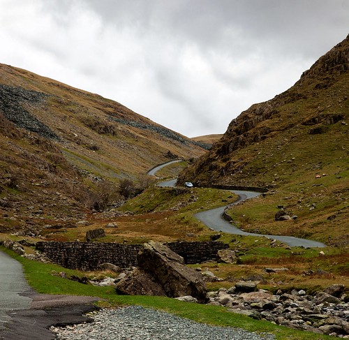 • Honiston Pass in the English Lake District • 