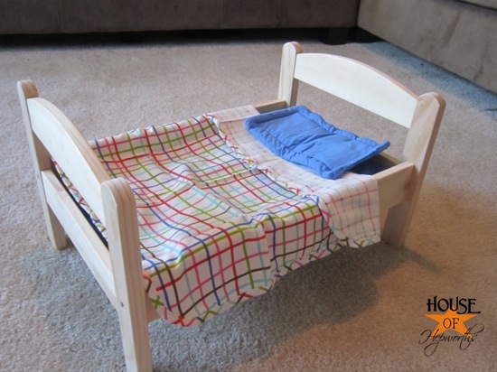 A {doll} bed fit for a Princess - House of Hepworths