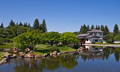 Nikka Yuko Garden -- Pond And Teahouse