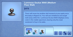 Luminous Oculous 9000 (Medium Floor Wall)