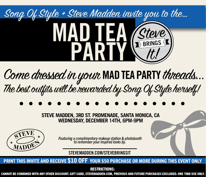 Come Play with Me at Steve Madden!