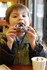doughnut & cocoa @ starbucks    MG 8390 