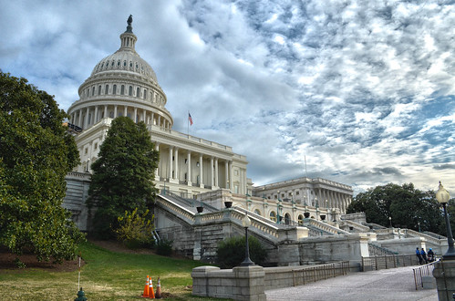 The United States Capitol Building.