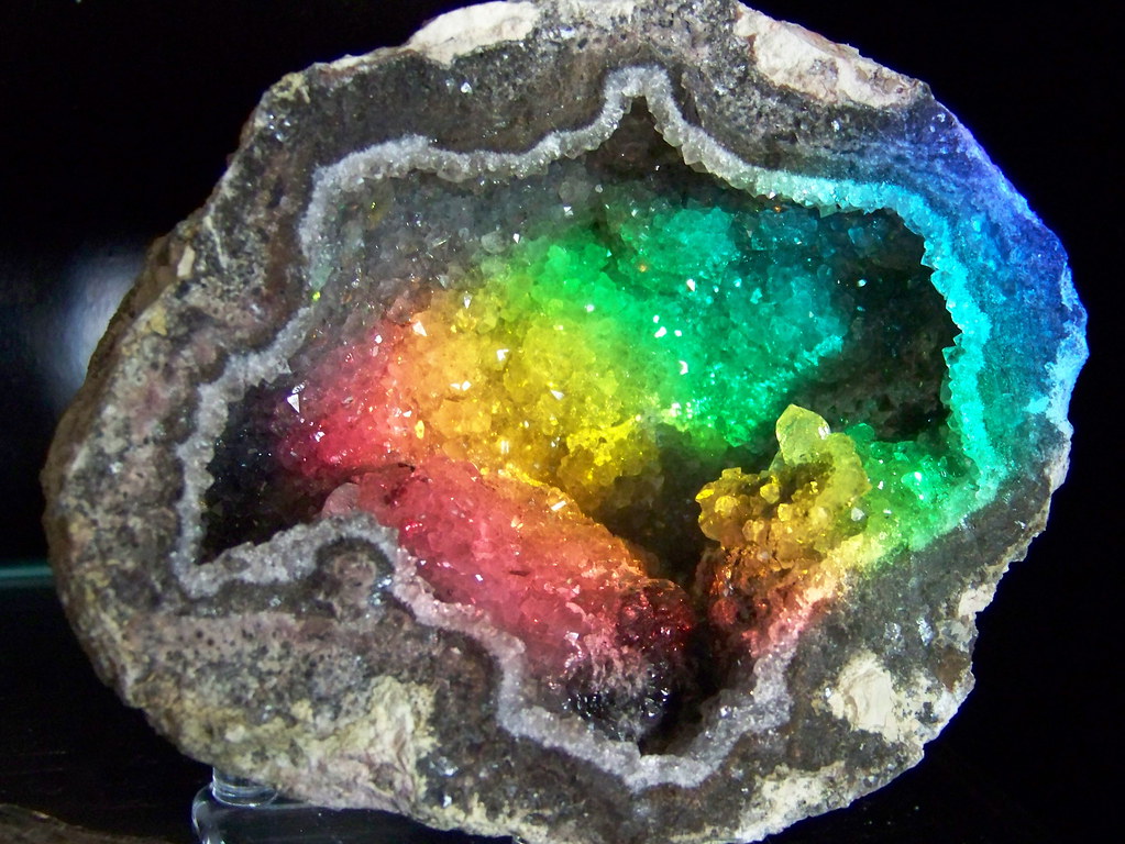 Rainbow Geode