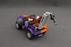 6864 The Batmobile and the Two-Face Chase - Truck 6