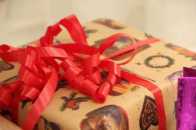 Wrapped Christmas present