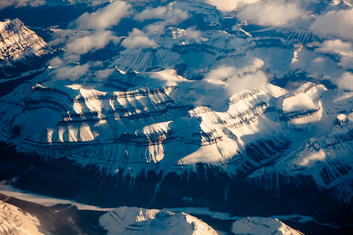 canada rockies view canadian aerial peaceonearthorg