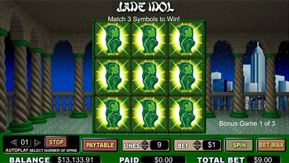 Jade Idol Slots Bonus Game