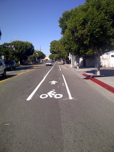 Main Street Bicycle Lane