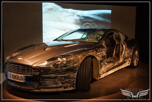 The Establishing Shot: BOND IN MOTION - ASTON MARTIN DBS FROM QUANTUM OF SOLACE @ LONDON FILM MUSEUM COVENT GARDEN by Craig Grobler