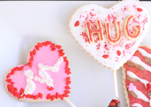 Valentine's Heart Sugar Cookies