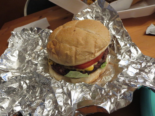 Burger from Gyro House