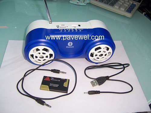 Bluetooth  player speaker with FM radio, USB drive, TF card  