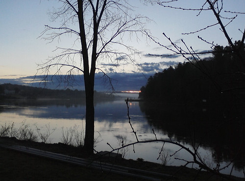 blue black reflection sunrise river grey swanisland elmtree kennebecriver richmondmaine merrymeetingbay