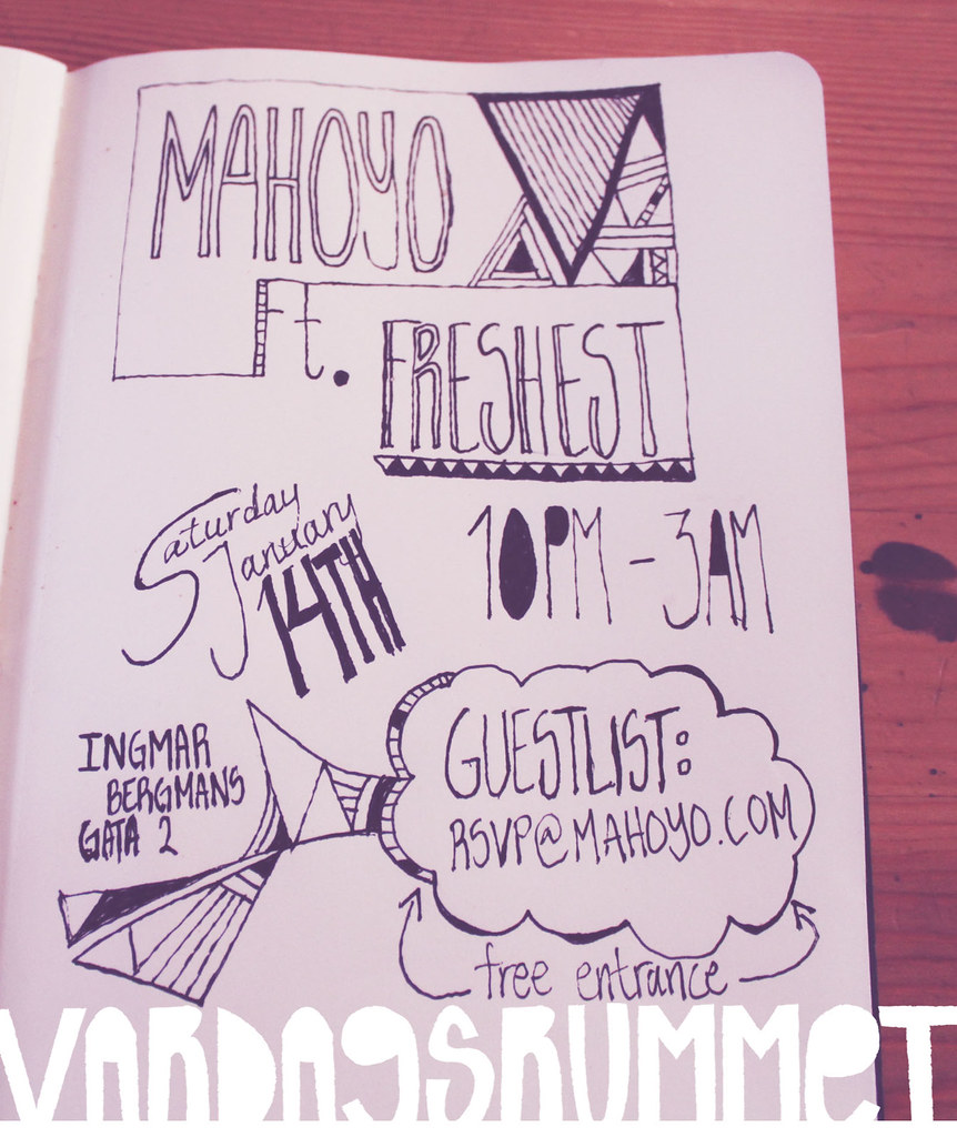 Mahoyo ft. FRESHEST @Vardagsrummet
