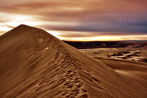 sunset nature landscape evening sand dune idaho vista sanddune footprint bruneaudunes