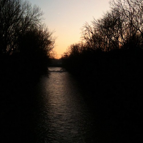 winter sunset river square dailylife studying ssm augsburg iphone wertach instagram studyingsurvivalmethods