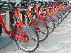 Bikeshare bicycles