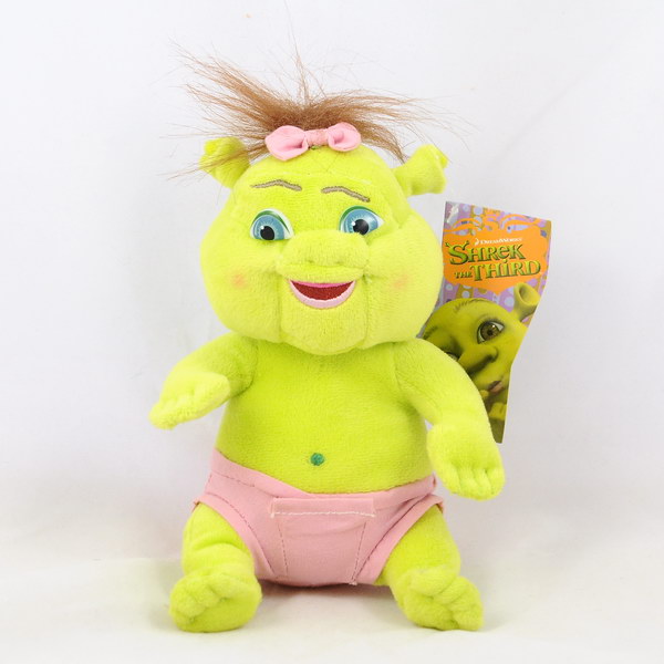 Shrek The Third Ogre Baby Girl Bean Plush 6 15cm  